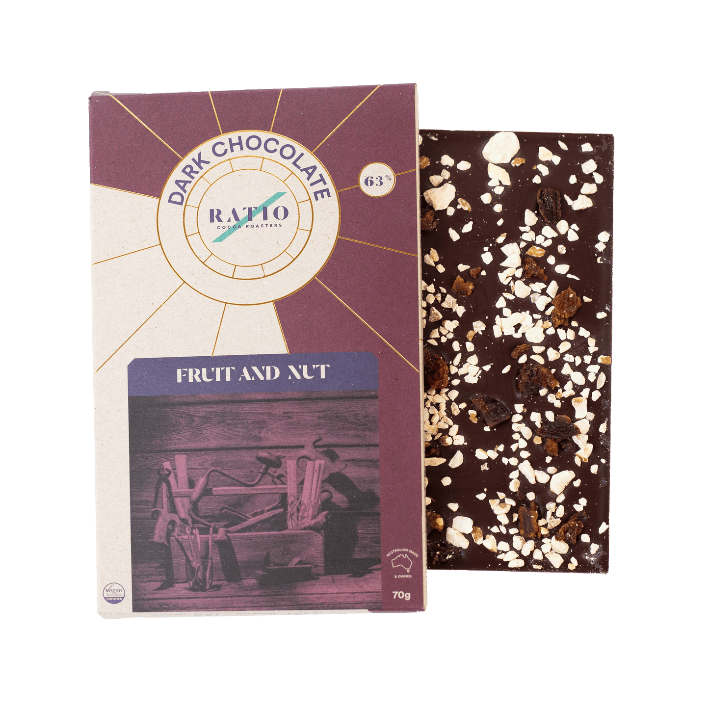 63% Dark Fruit & Nut