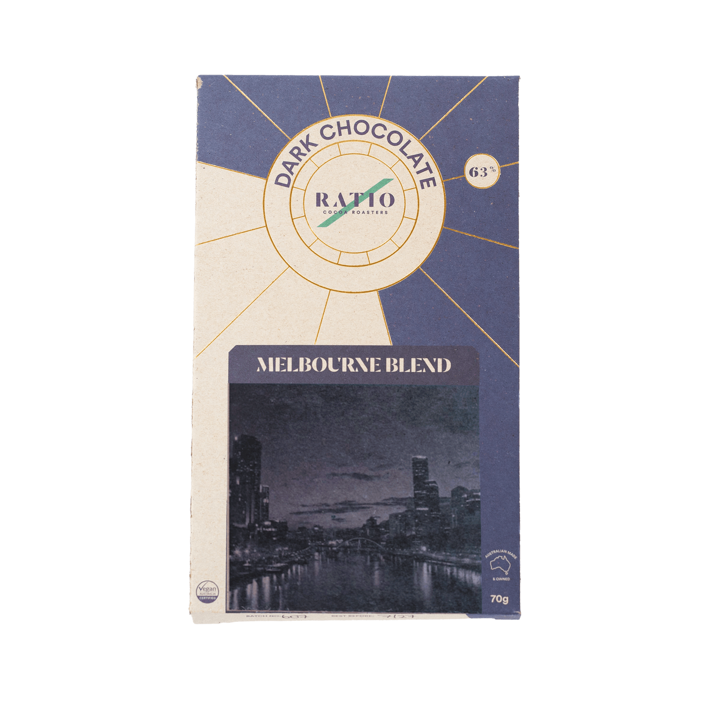 63% Dark Blend Melbourne Bar - City